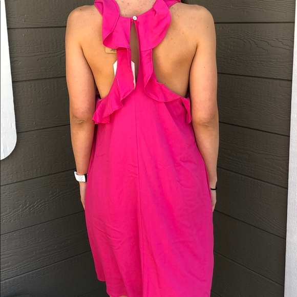 Entro Pink Summer Dress - Picture 5 of 6